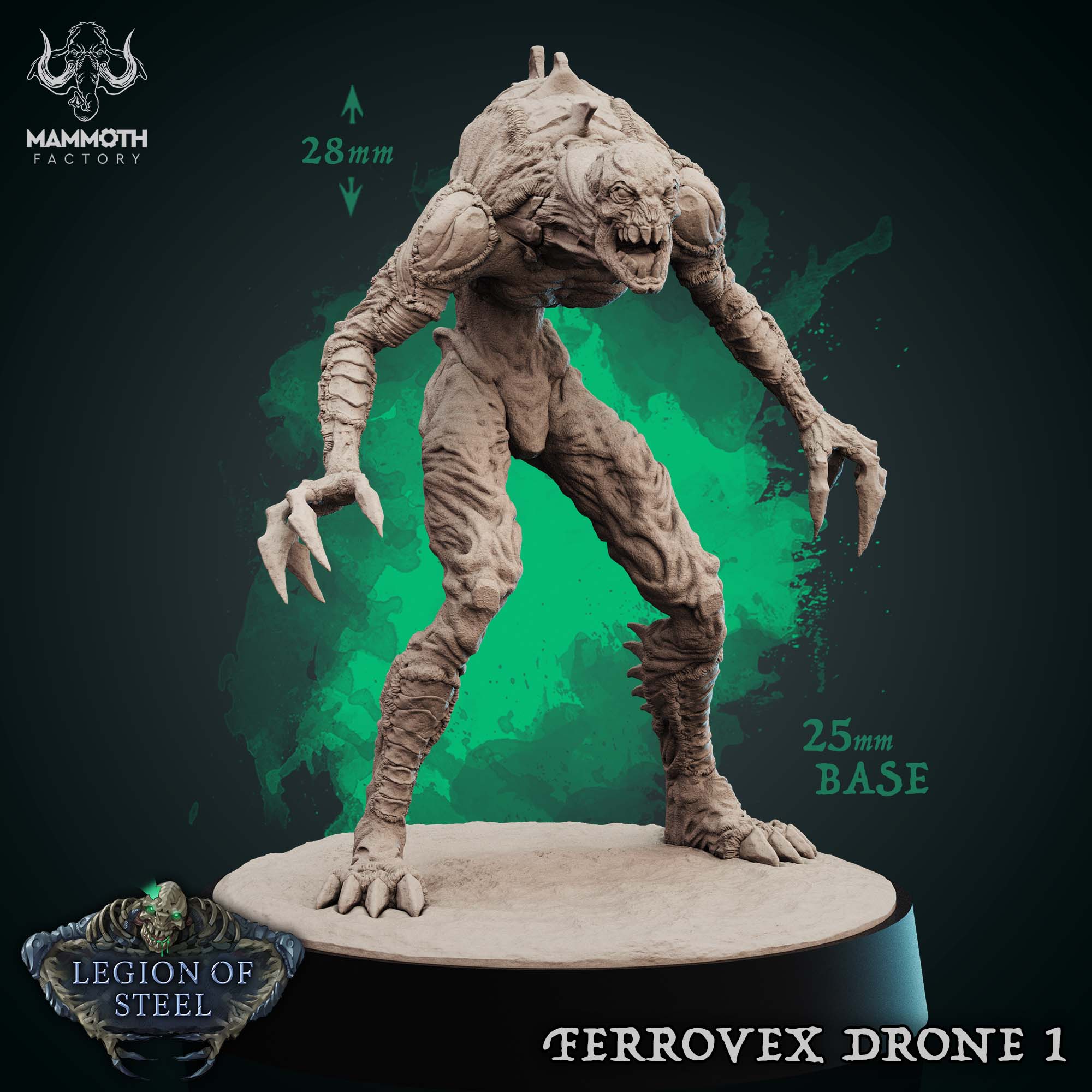 Ferrovex Drone: Sculpt 1 (Ghoul Horror)