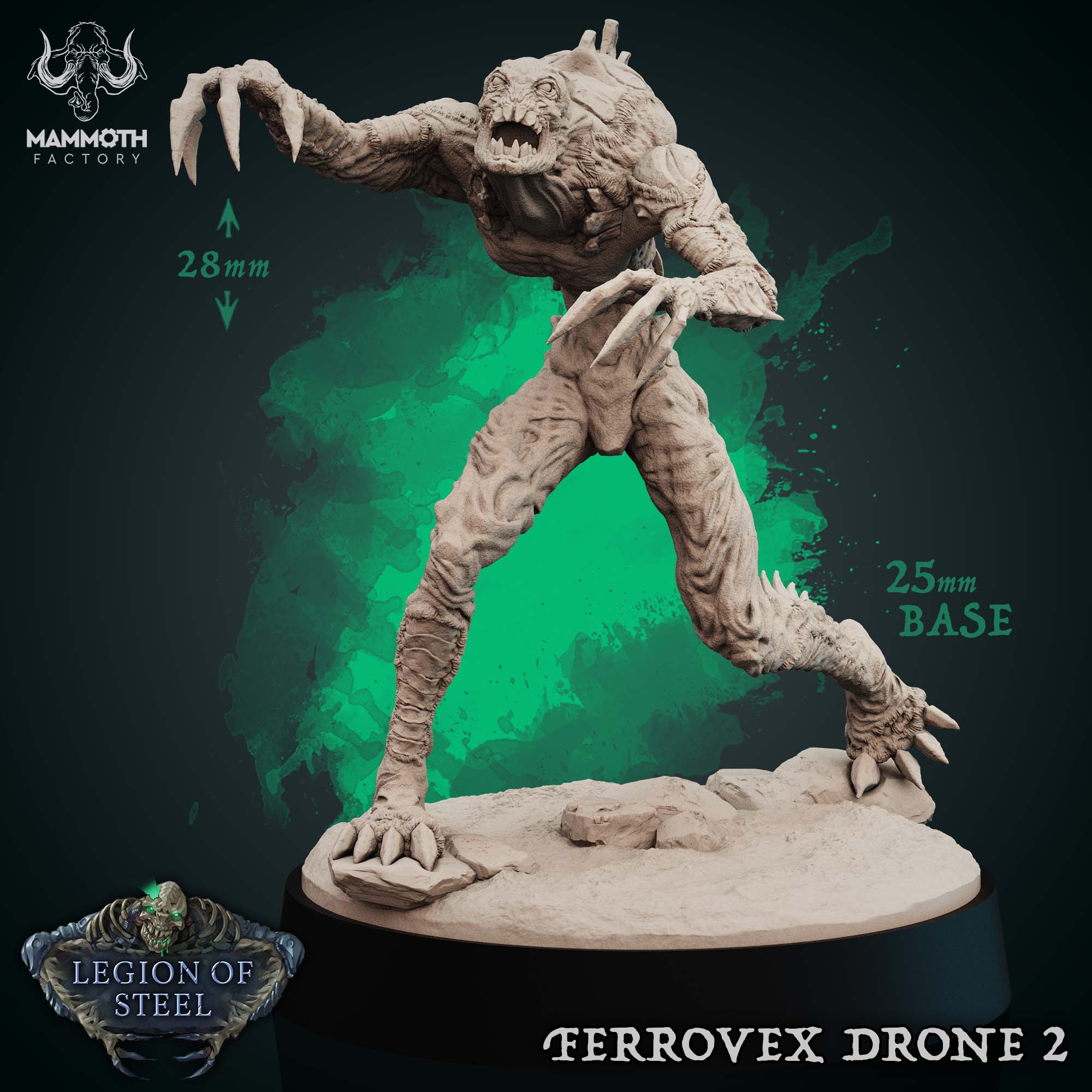 Ferrovex Drone: Sculpt 2 (Ghoul Horror)