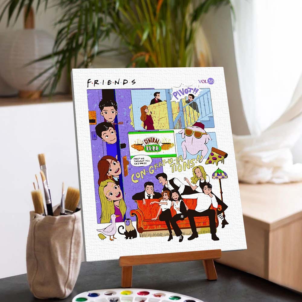 Friends Forever - Paint By Numbers Kit