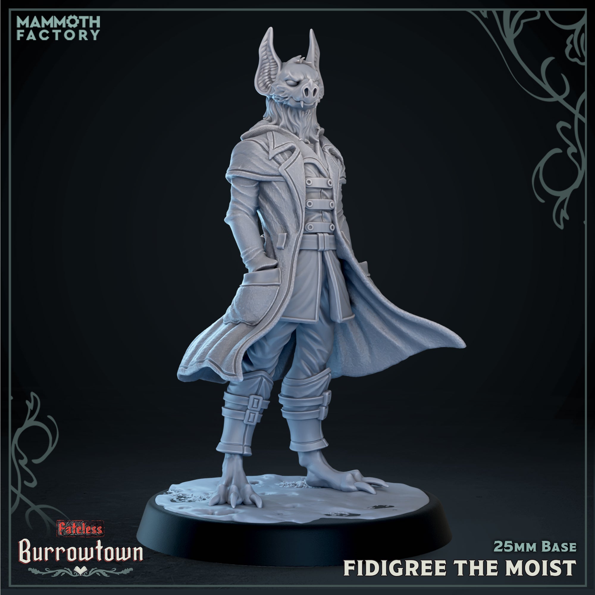 Fidigree the Moist (Male Batfolk Villager)