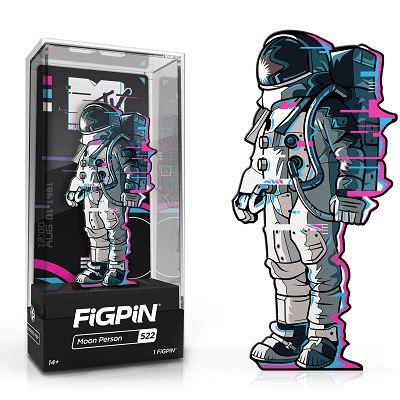 FiGPiN #522 - MTV - Moon Person Enamel Pin