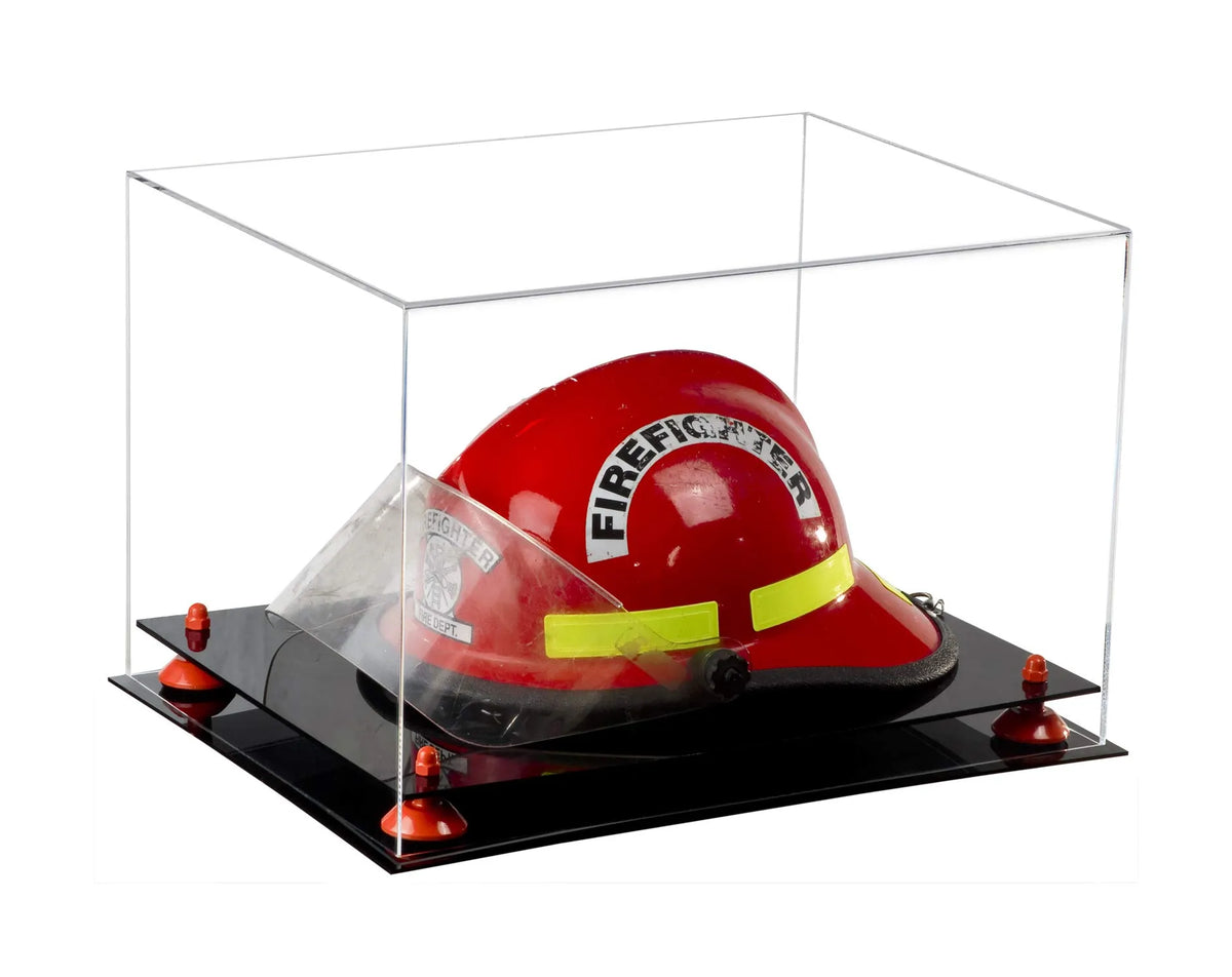 Acrylic Fireman's Helmet Display Case – Clear (A014/V60)