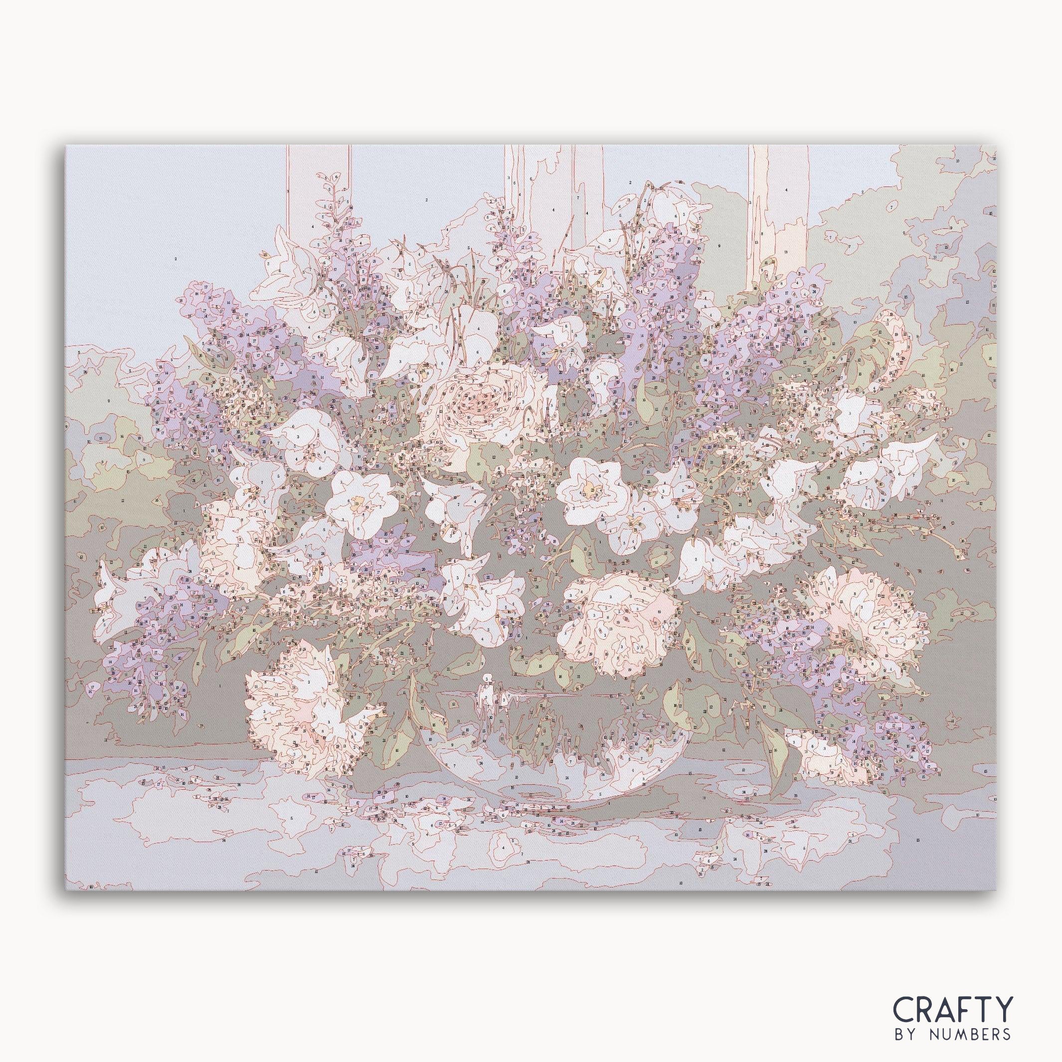 Flowers In The Glass Bowl