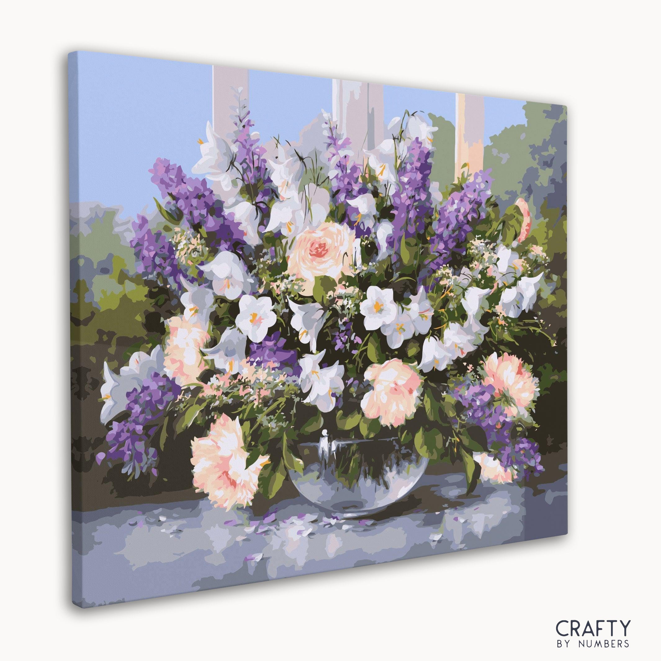 Flowers In The Glass Bowl