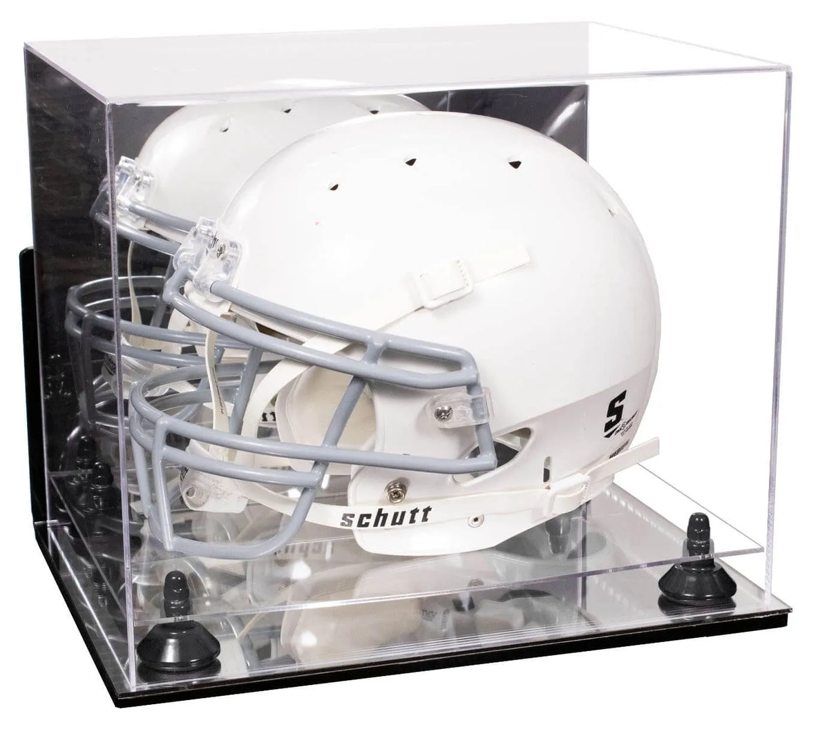Acrylic Full Size Football Helmet Display Case - Mirror Wall Mounts (A002/V44)