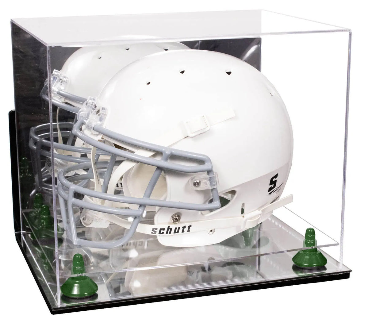 Acrylic Full Size Football Helmet Display Case - Mirror Wall Mounts (A002/V44)