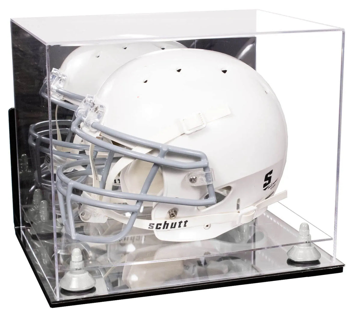 Acrylic Full Size Football Helmet Display Case - Mirror Wall Mounts (A002/V44)