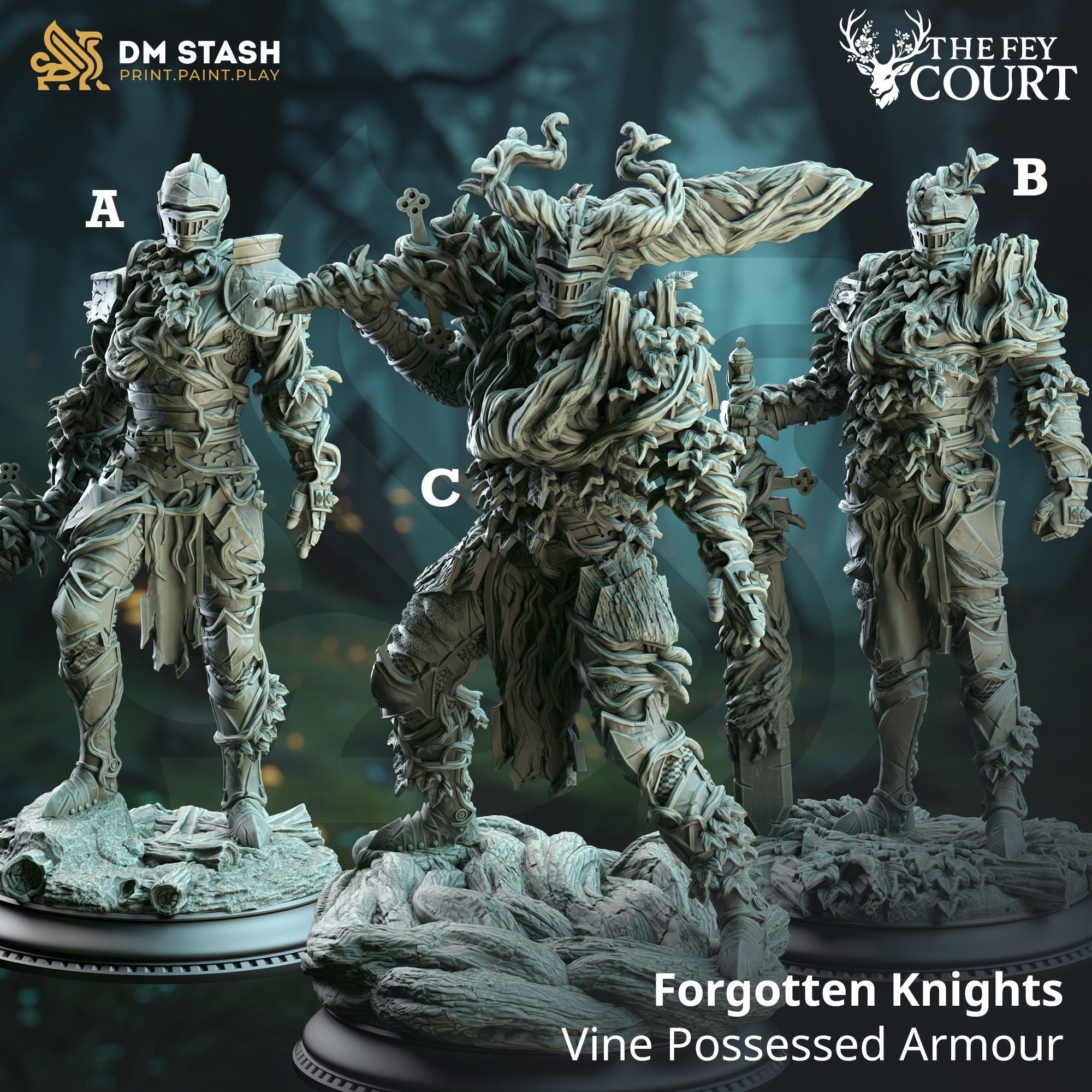 Forgotten Knights (Vine-Possessed Armor)