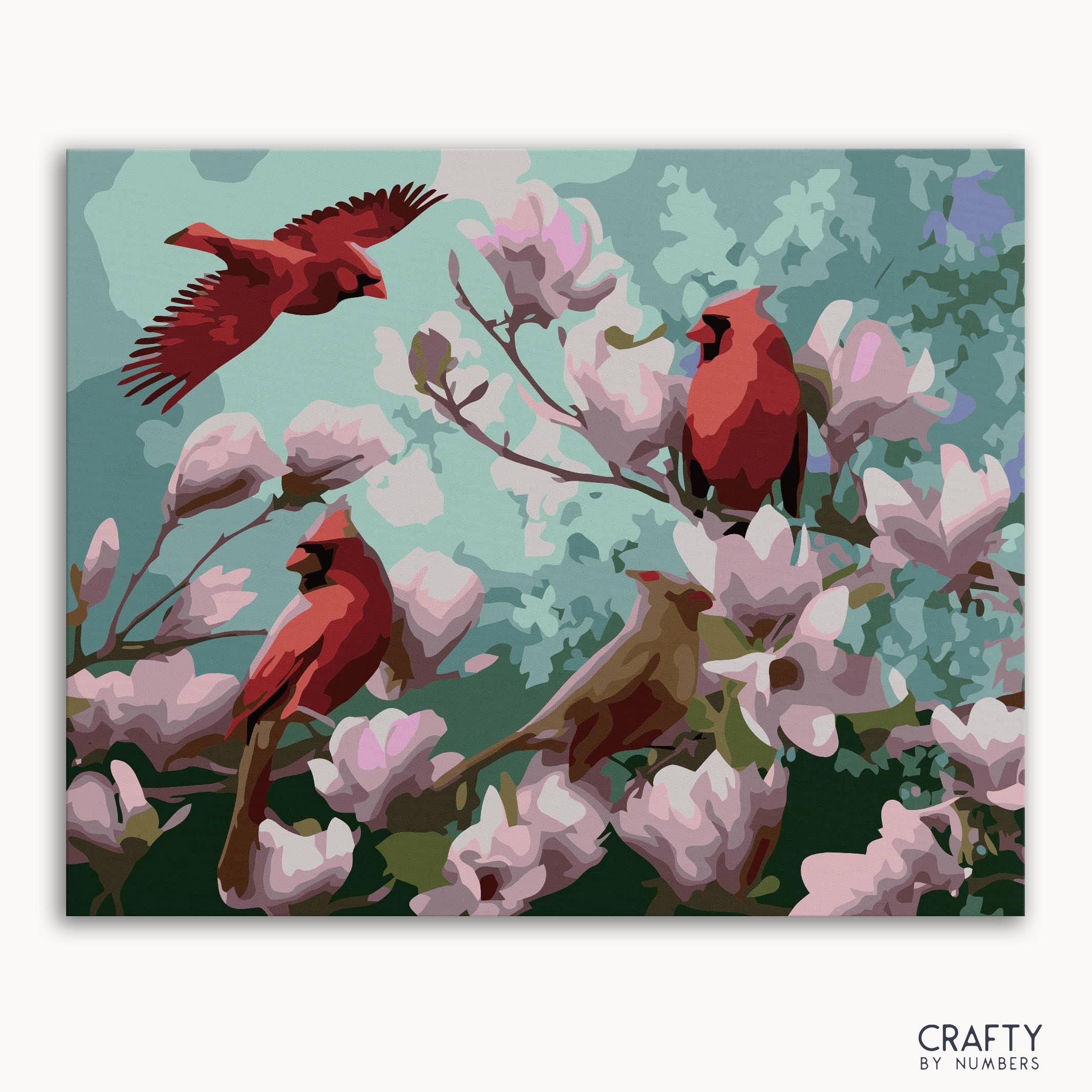 Four Beautiful Birds