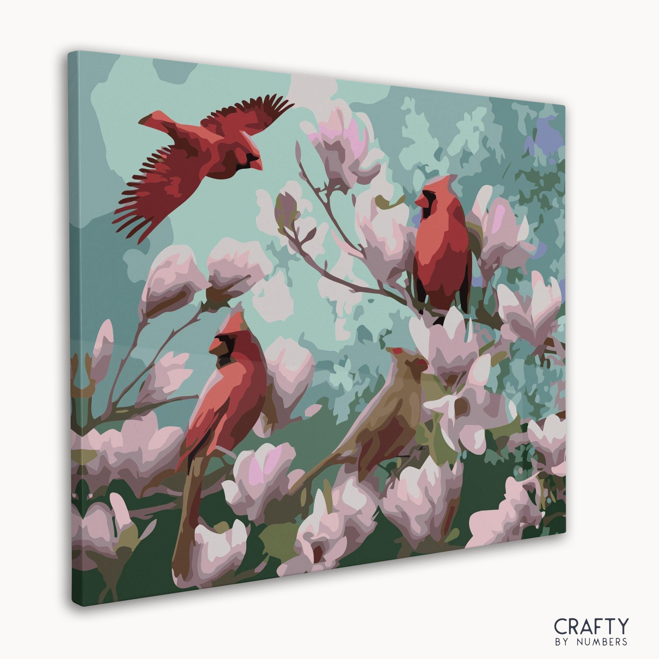 Four Beautiful Birds