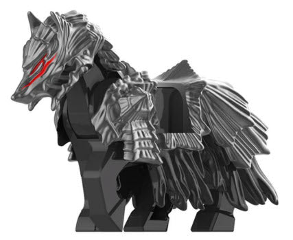 Berserk Guts with Horse Custom Minifig