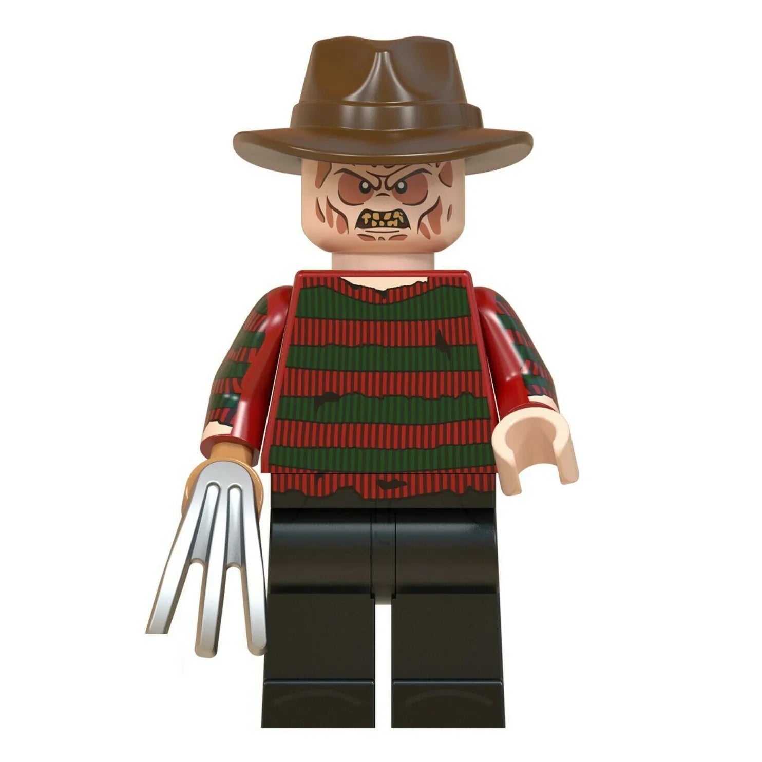 Freddy Krueger Nightmare on Elm Street Lego Minifigures Custom Horror Toys 1