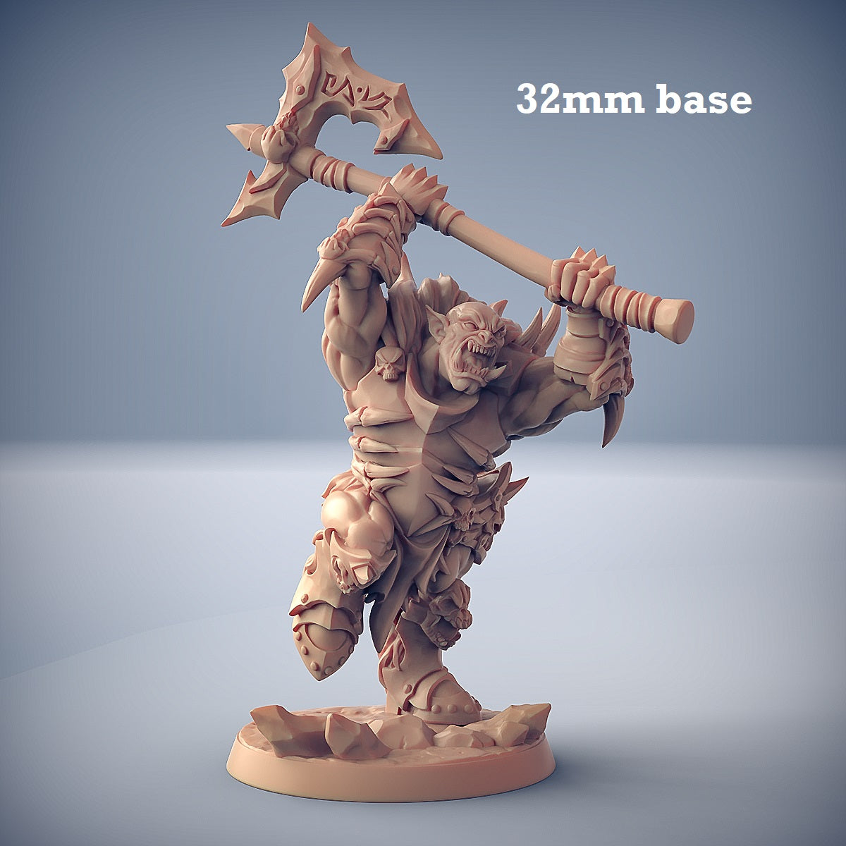 Frostmetal Orc: Sculpt A (Male Orc Barbarian)
