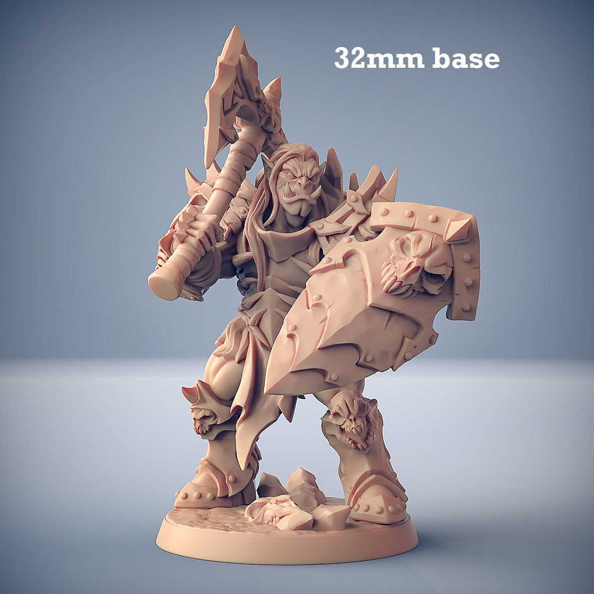 Frostmetal Orc: Sculpt C (Male Orc Barbarian)
