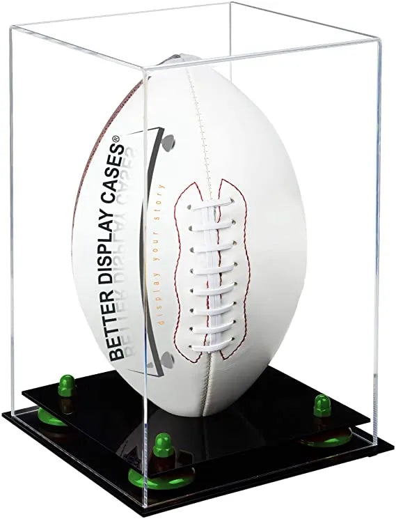 Full Size Football Display Case Vertical - Clear (A060/B42)