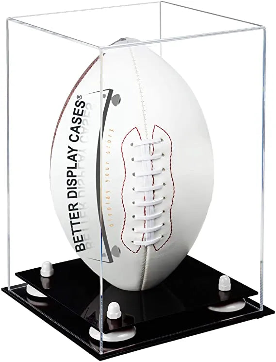 Full Size Football Display Case Vertical - Clear (A060/B42)