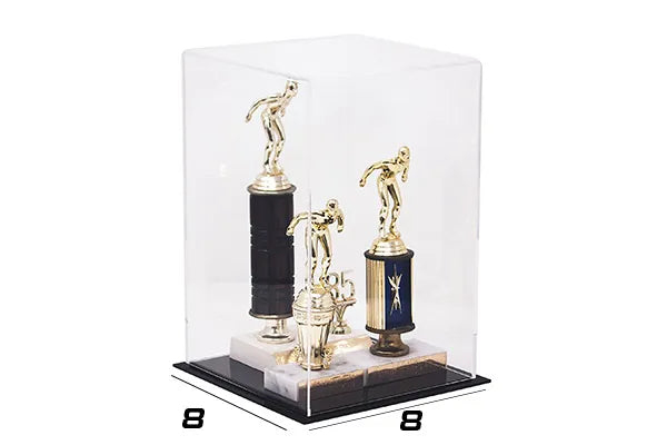 Full Size Football Display Case Vertical - Clear (A060/B42)