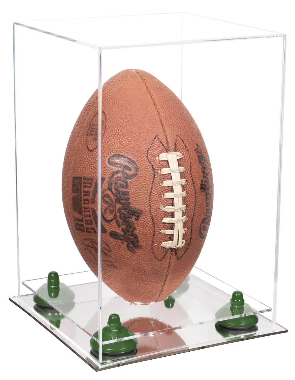 Full Size Football Display Case Vertical - Clear (A060/B42)