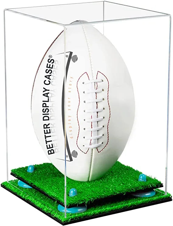 Full Size Football Display Case Vertical - Clear (A060/B42)