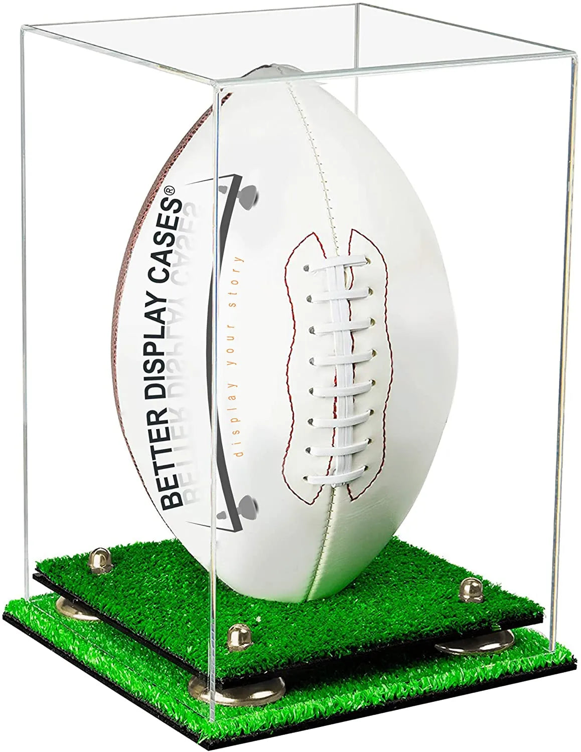 Full Size Football Display Case Vertical - Clear (A060/B42)