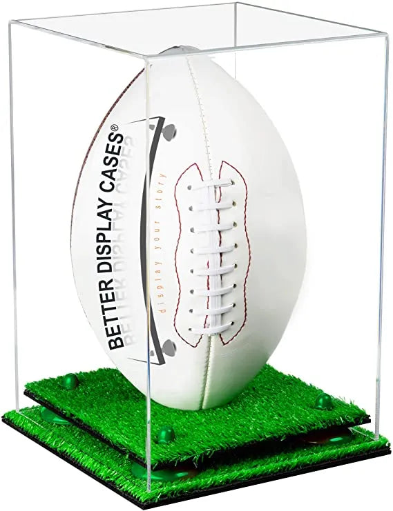 Full Size Football Display Case Vertical - Clear (A060/B42)