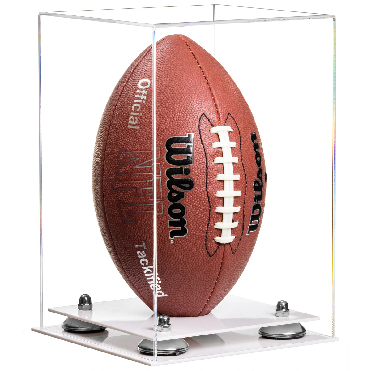 Full Size Football Display Case Vertical - Clear (A060/B42)