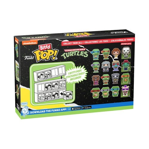 Funko Bitty Pop! Teenage Mutant Ninja Turtles Comics Mini-Figure 4-Pack - Select Set(s)