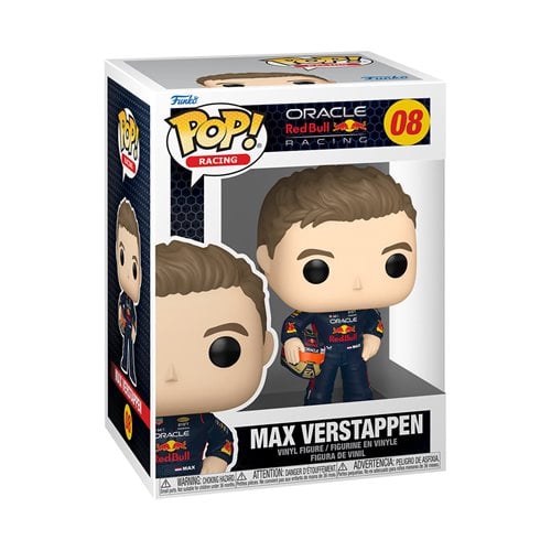 Funko Pop! 08 Racing - Max Verstappen Vinyl Figure
