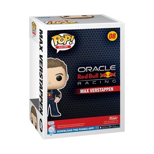 Funko Pop! 08 Racing - Max Verstappen Vinyl Figure