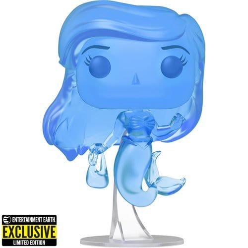 Funko Pop! 563 Disney - The Little Mermaid - Ariel Blue Translucent Vinyl Figure - Entertainment Earth Exclusive
