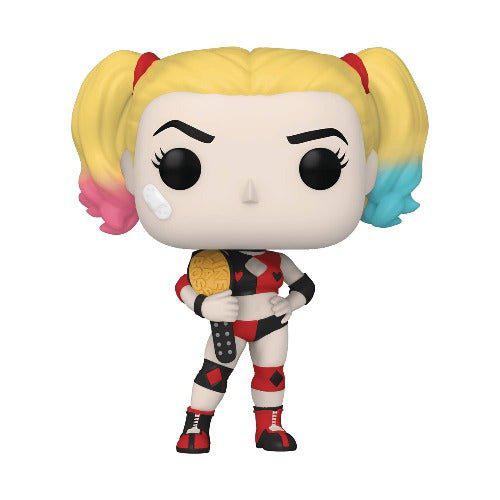Funko Pop! Heroes 436 Harley Quinn with Belt Vinyl Figure -PREVIEWS Exclusive