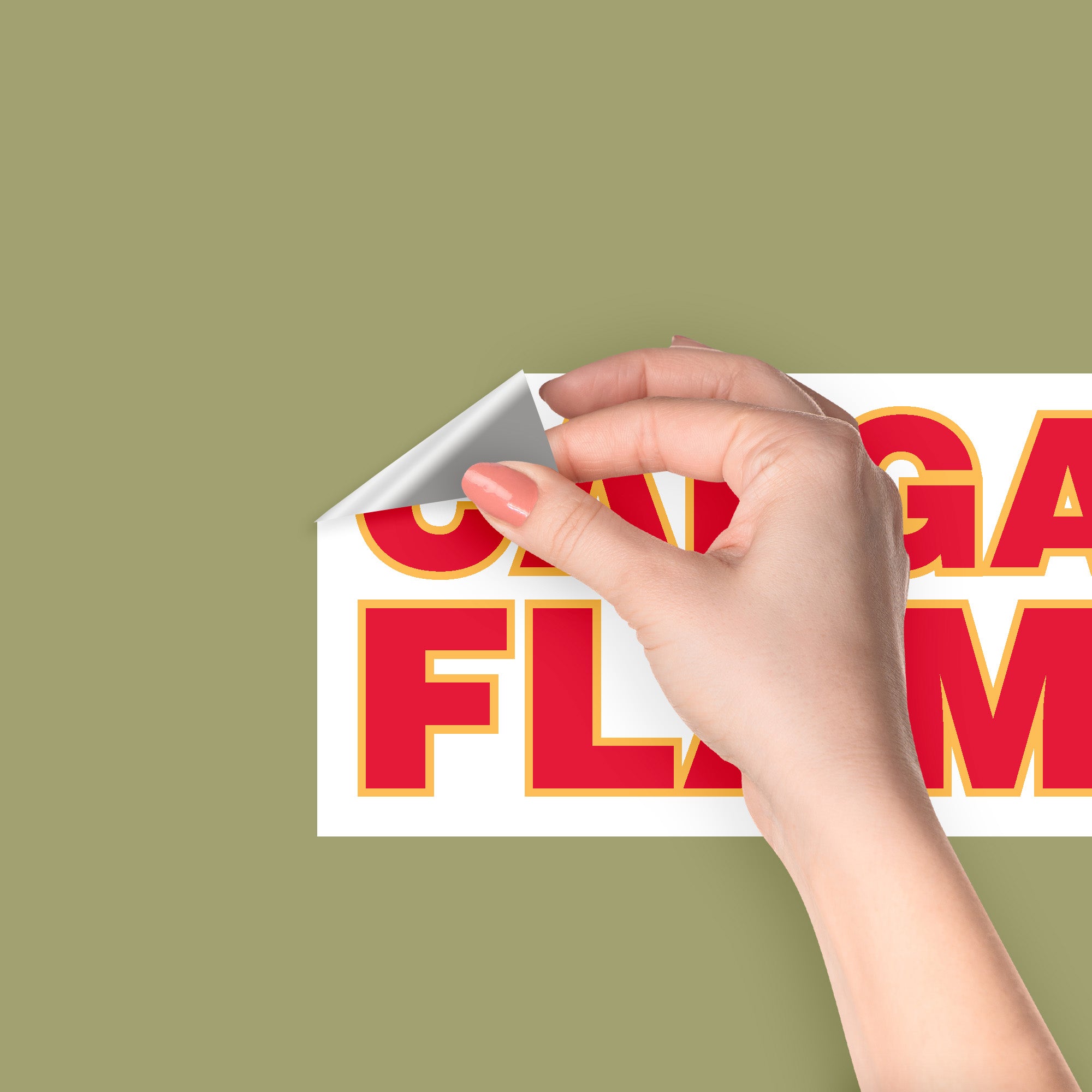 Jonathan Huberdeau - RealBig Collection - Official NHL - Calgary Flames - Reusable Vinyl Wall Decals