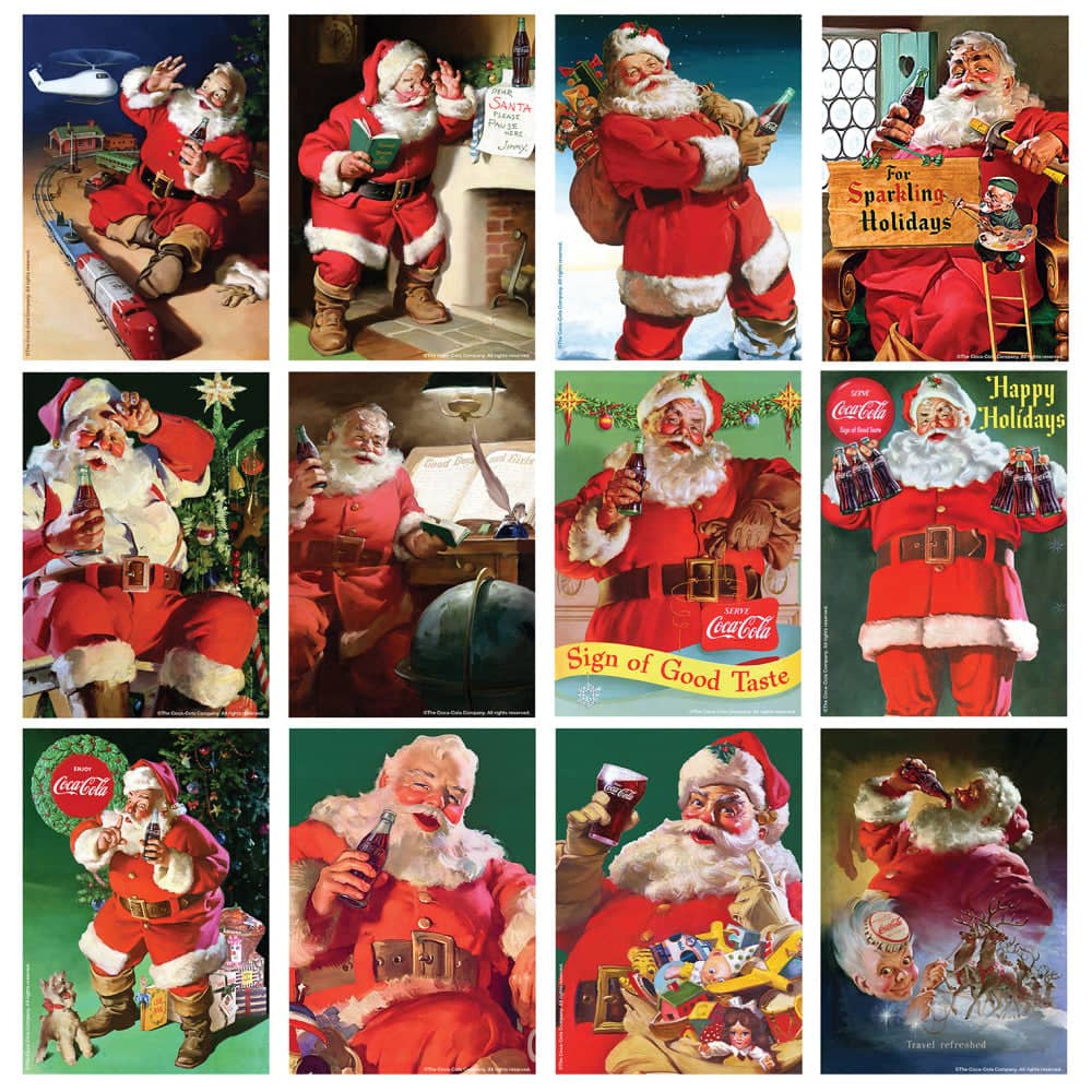 12 Days of Coca-Cola Jigsaw Puzzles - Advent Calendar