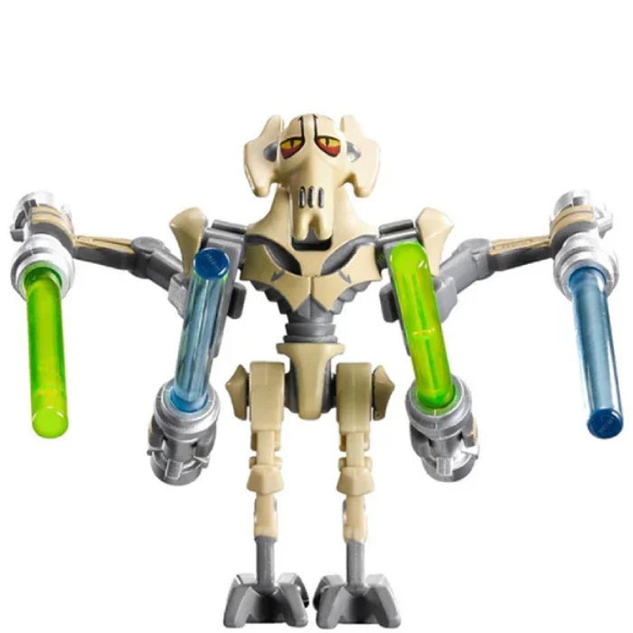 General Grievous (Brown) Star Wars Lego Minifigures Custom Toys 1