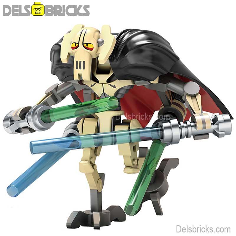 General Grievous Lego Star Wars Minifigures Custom Toys 3