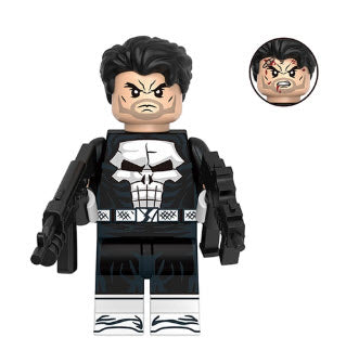Skull Vigilante Urban Enforcer Minifig