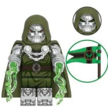 Masked Monarch Custom Minifig