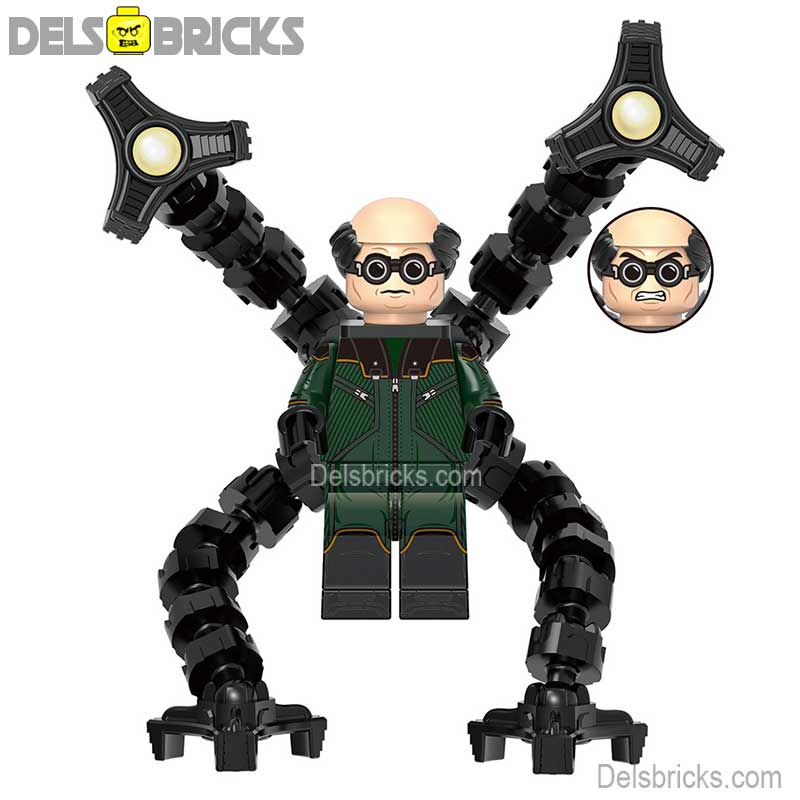 Doctor Octopus Doc OC from Spider-Man Video Game Lego minifigures Custom Toys