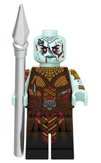 Zombie Okoye Custom Minifig