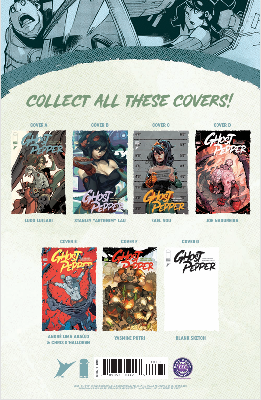 Ghost Pepper #1 - ECC Exclusive Santiago Venegas GTA Variant