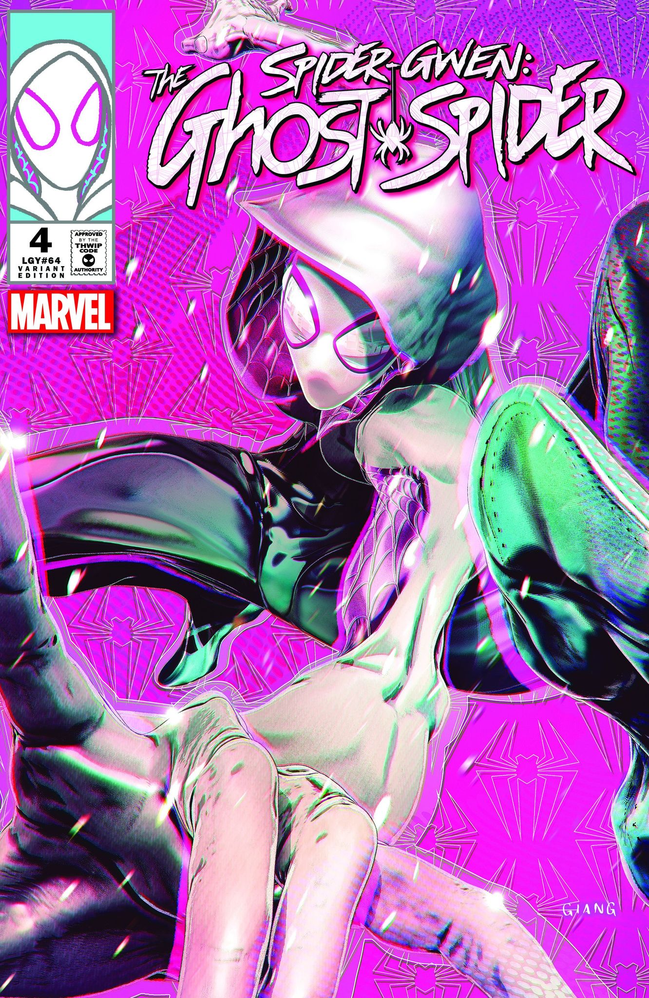 SPIDER-GWEN: GHOST SPIDER #4 (JOHN GIANG EXCLUSIVE TRADE/VIRGIN VARIANT SET)(2024)