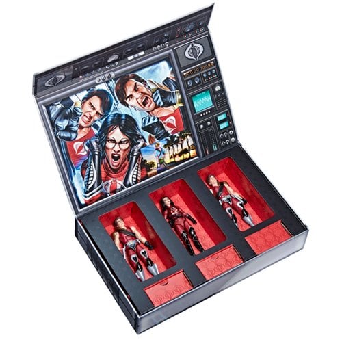 G.I. Joe Classified Series Crimson Strike Team Baroness, Tomax & Xamot 6-Inch Action Figures
