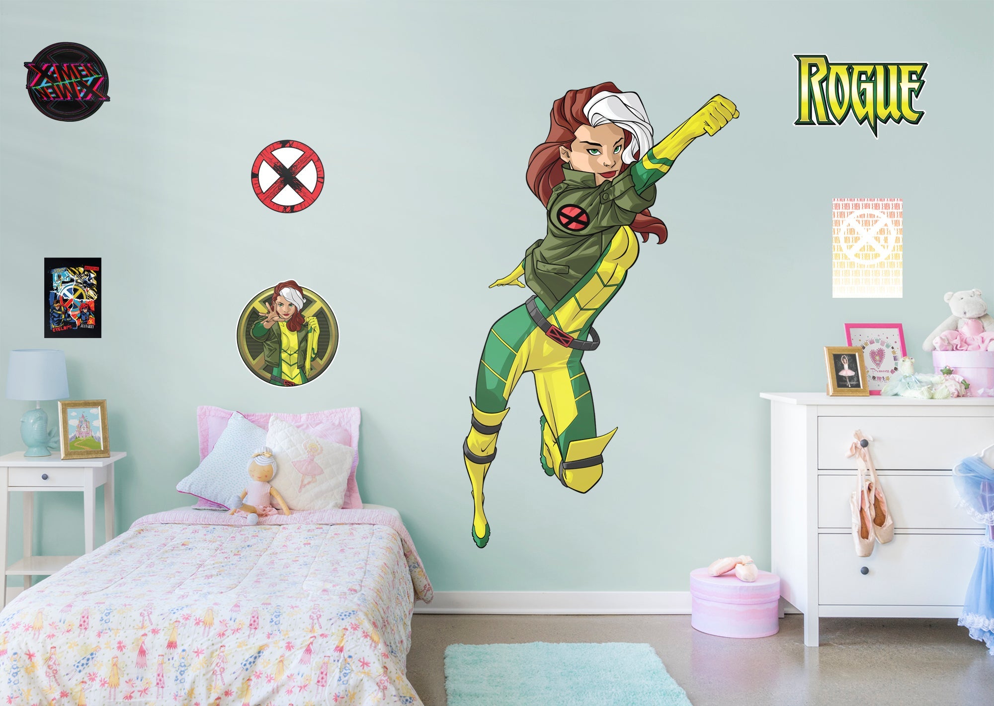 X-Men Rogue RealBig  - Officially Licensed Marvel Removable Wall Decal