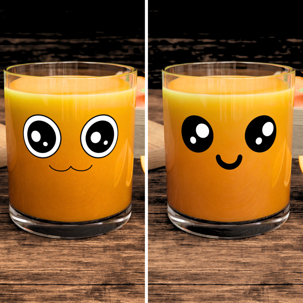 Peek-a-Boo Mug Set (2 Pcs)