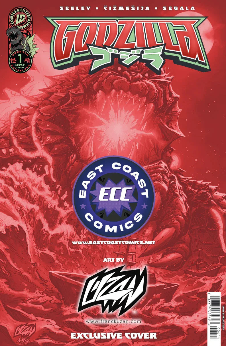 Godzilla [Kai-Sei Era] #1 - ECC Exclusive Franck Uzan Japanese Variant