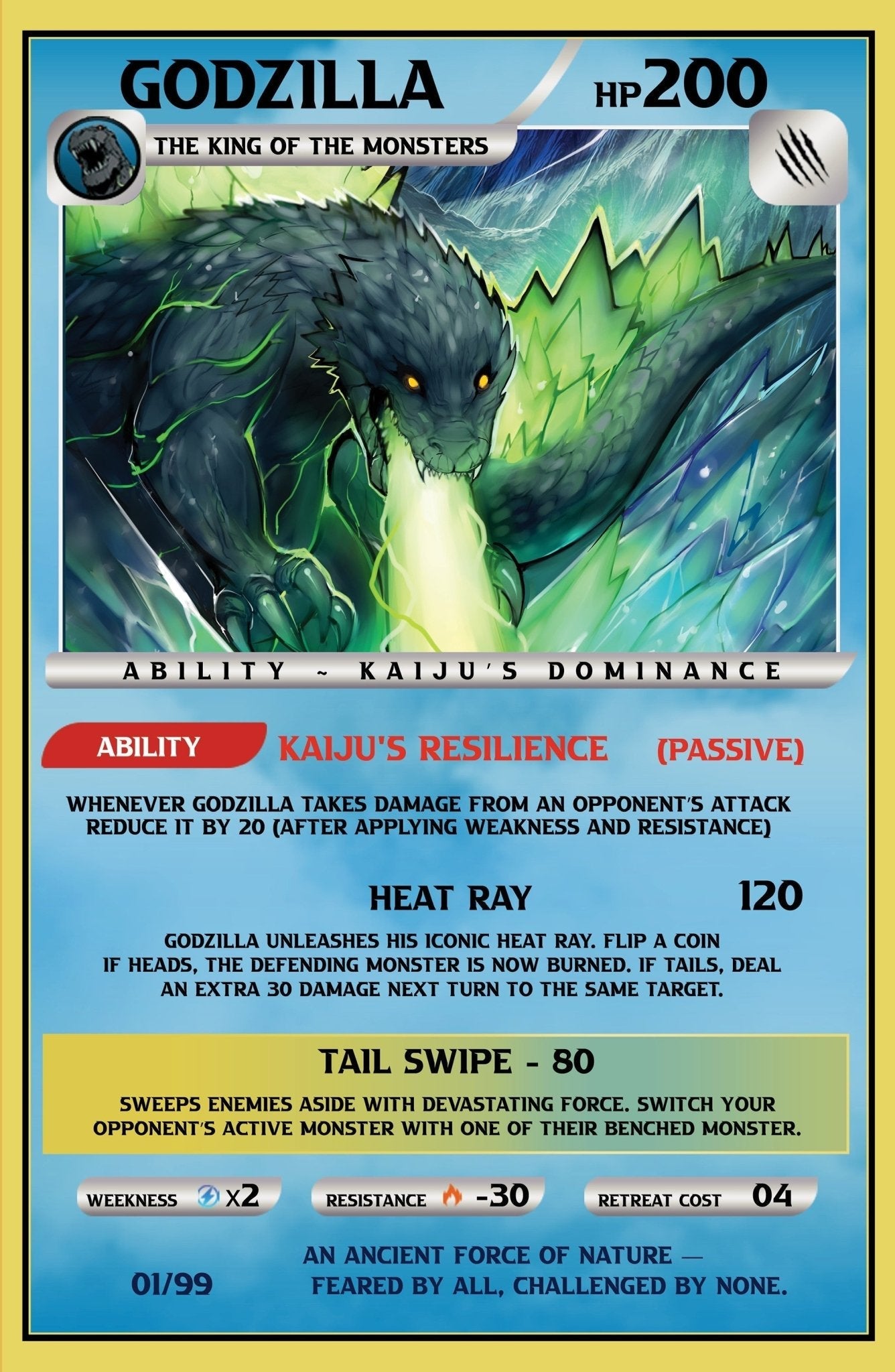 Godzilla [Kai-Sei Era] #3 - ECC Exclusive Sukesha Ray Playing Card Set (10/8/25)