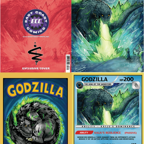HOT MENU KAI THE 35th SOLO WORKS COMPLE… Godzilla [Kai-Sei Era] #3 - ECC Exclusive Sukesha Ray