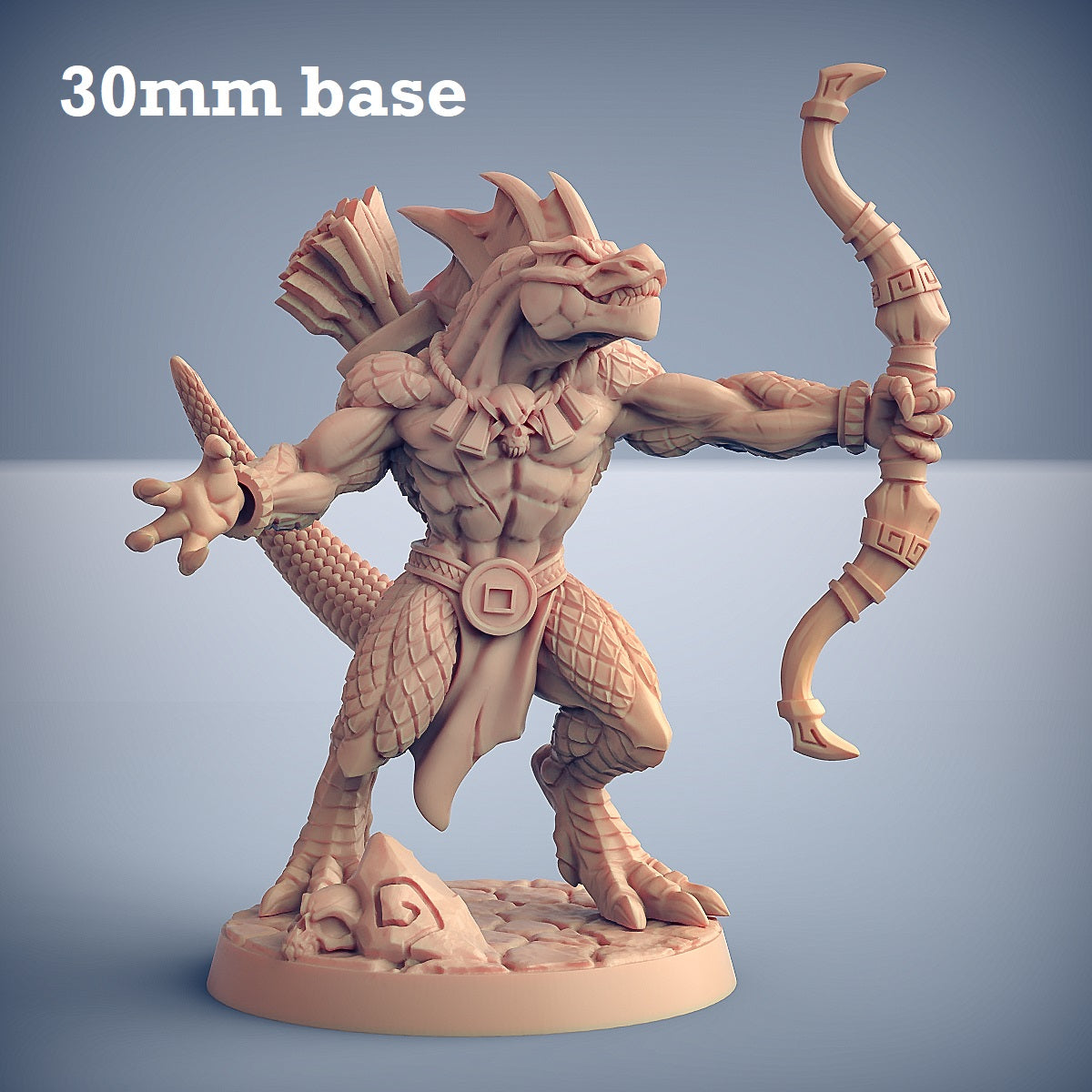 Goldmaw Lizard: Sculpt C (Male Lizardfolk Warrior)