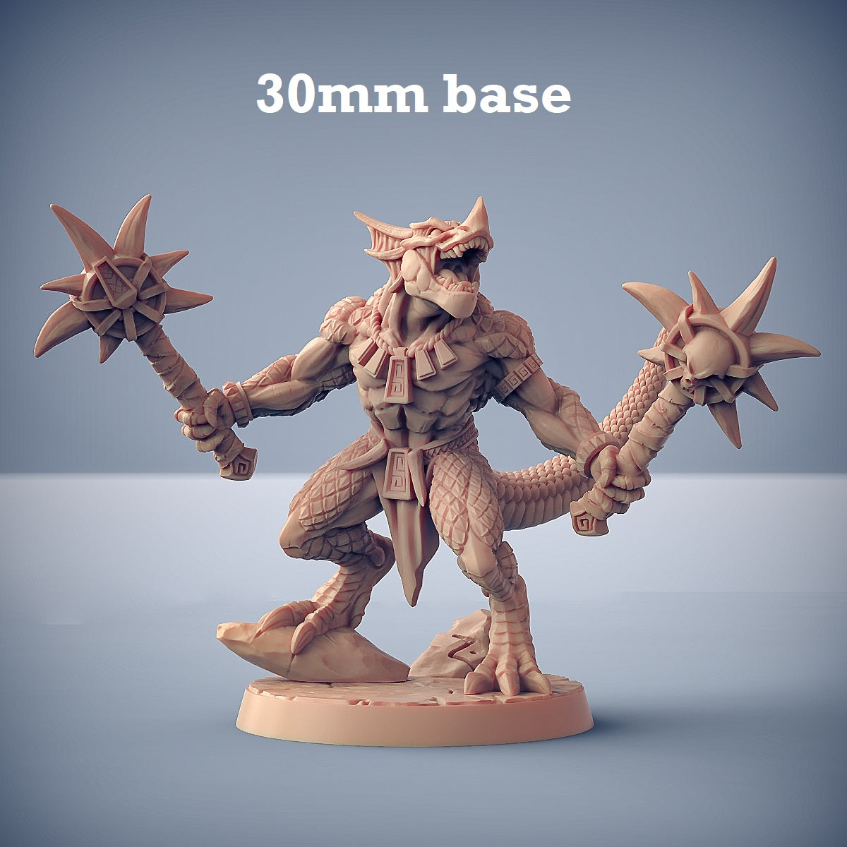 Goldmaw Lizard: Sculpt D (Male Lizardfolk Warrior)