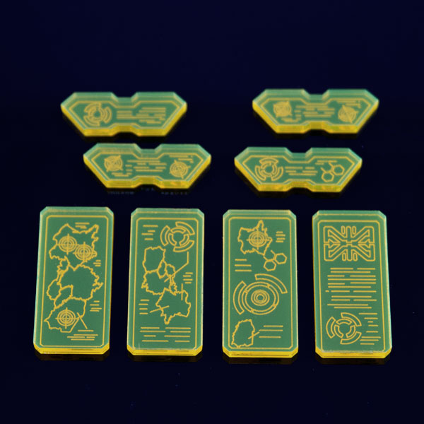 Fluorescent Scifi Screens